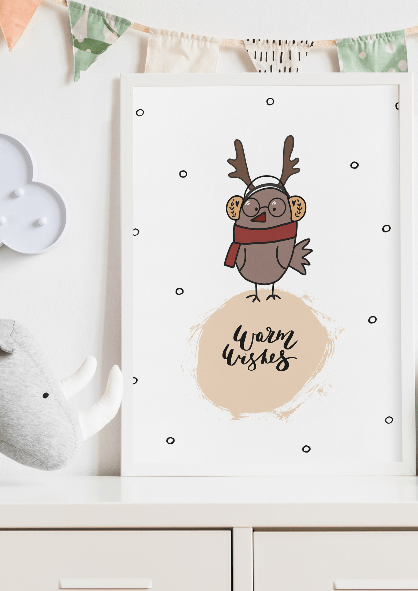 Warm Wishes Deer - The Ditzy Dodo