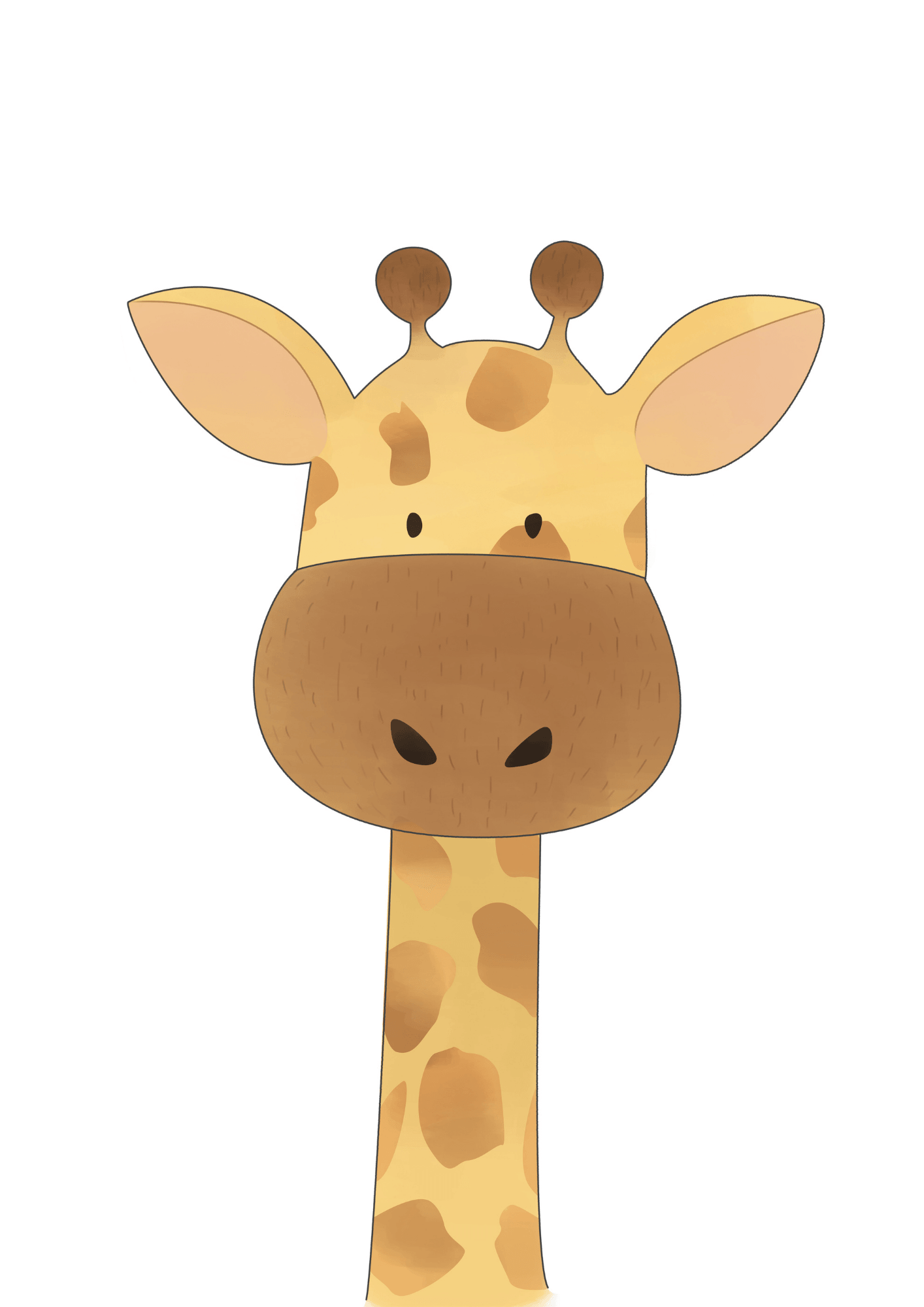 Safari Giraffe - The Ditzy Dodo
