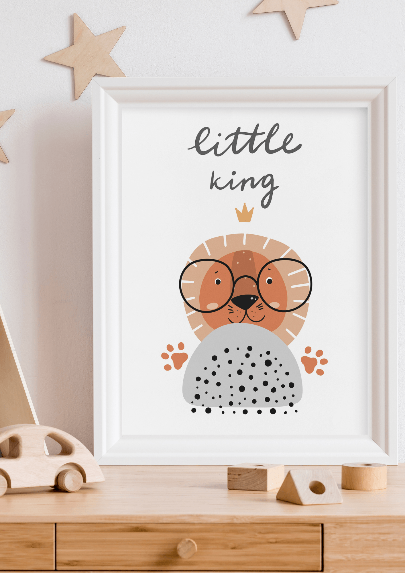 Cute Lion With Glasses - The Ditzy Dodo