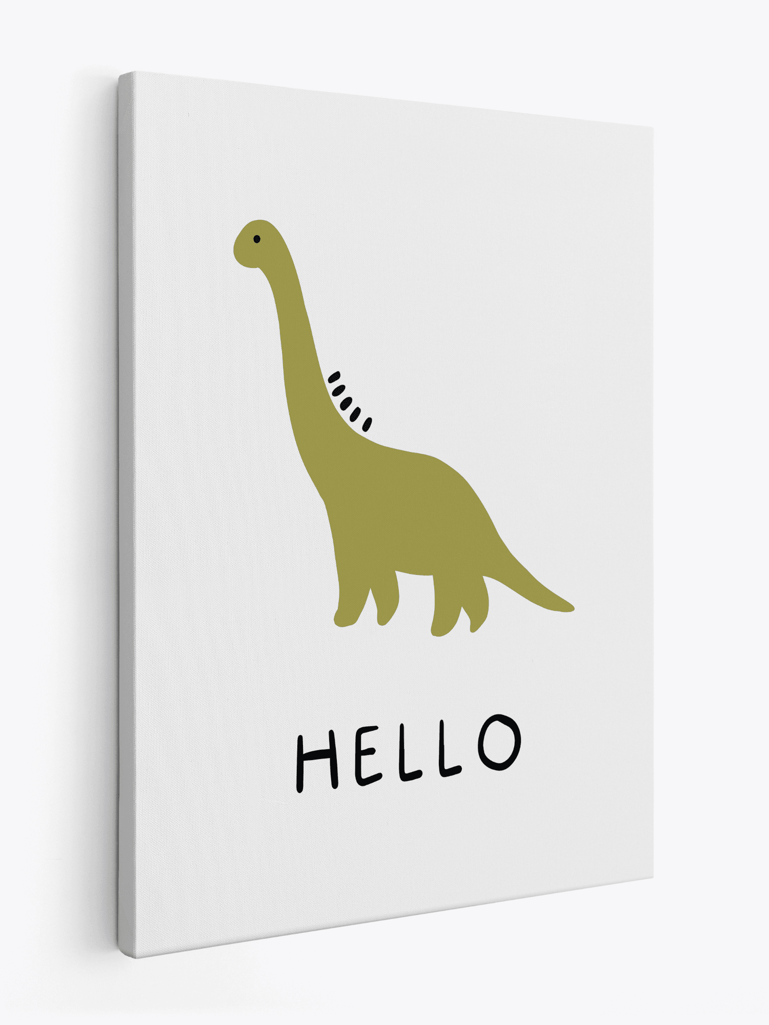 Hello Dino Canvas - The Ditzy Dodo