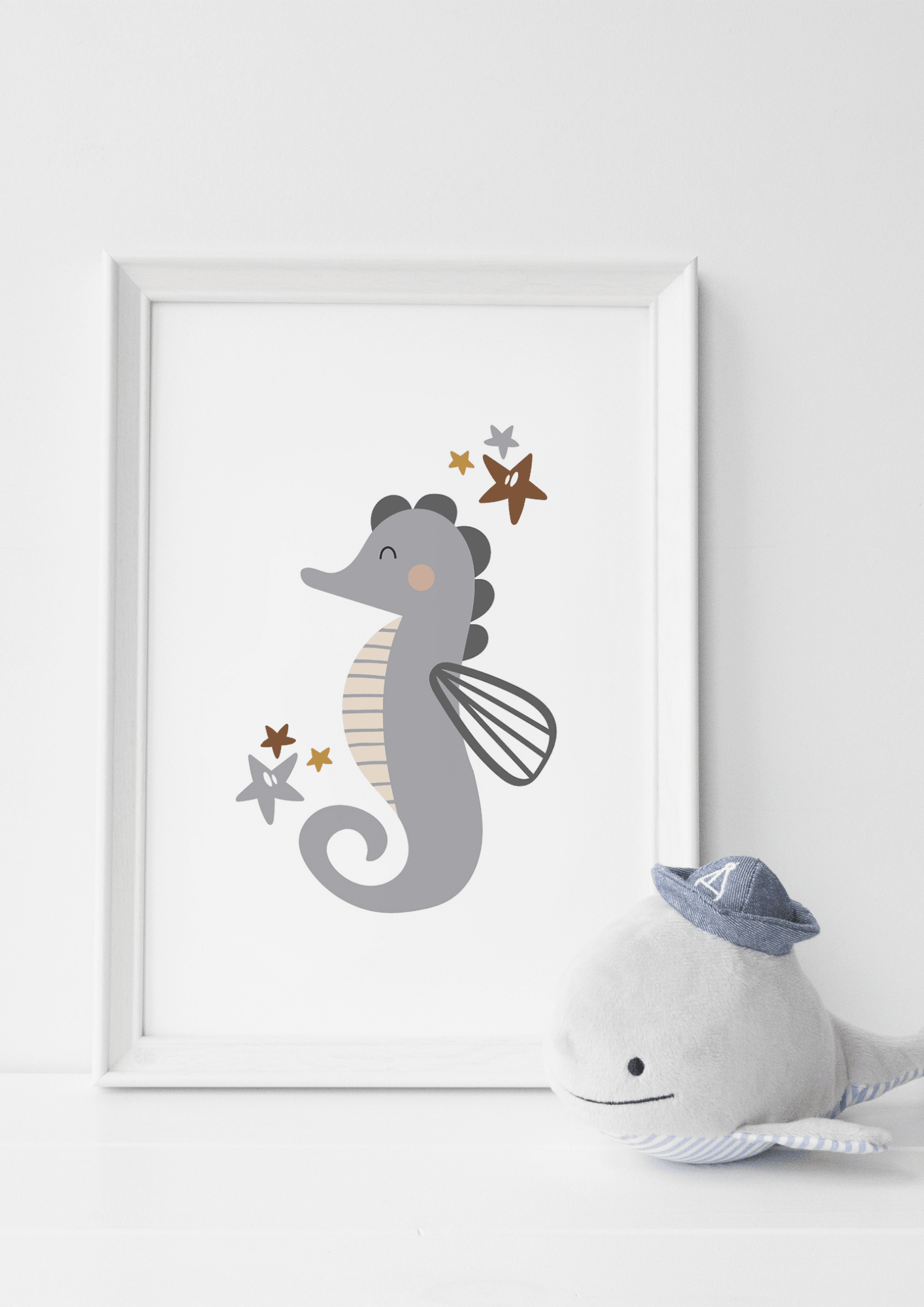 Grey Seahorse - The Ditzy Dodo