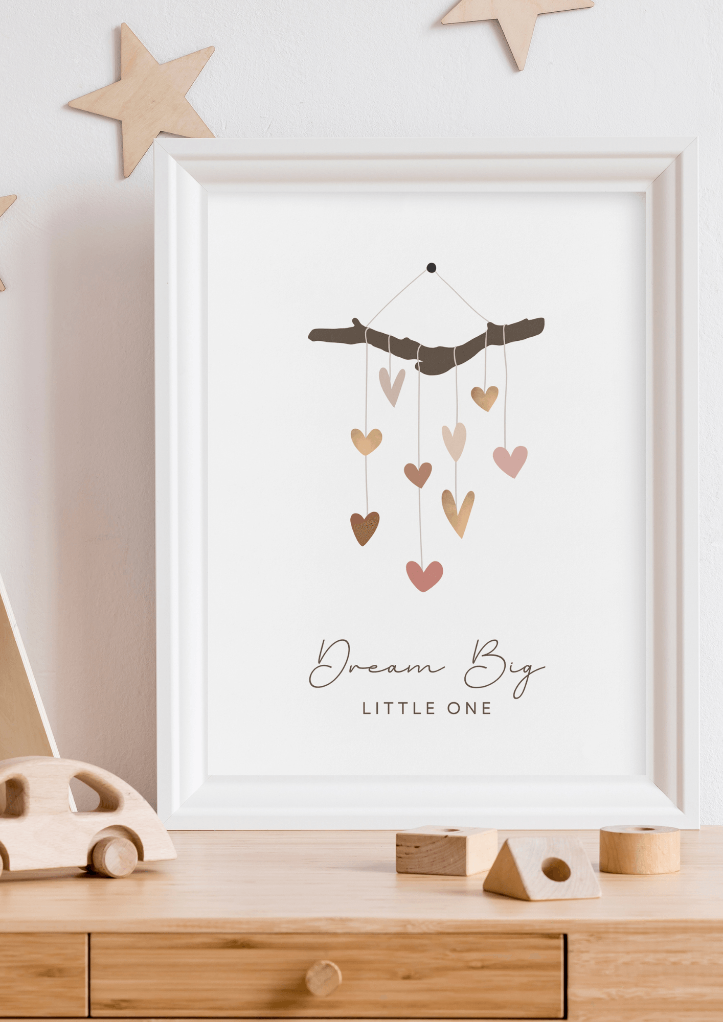 Boho Heart Mobile - The Ditzy Dodo