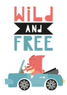 Wild and Free Car - The Ditzy Dodo