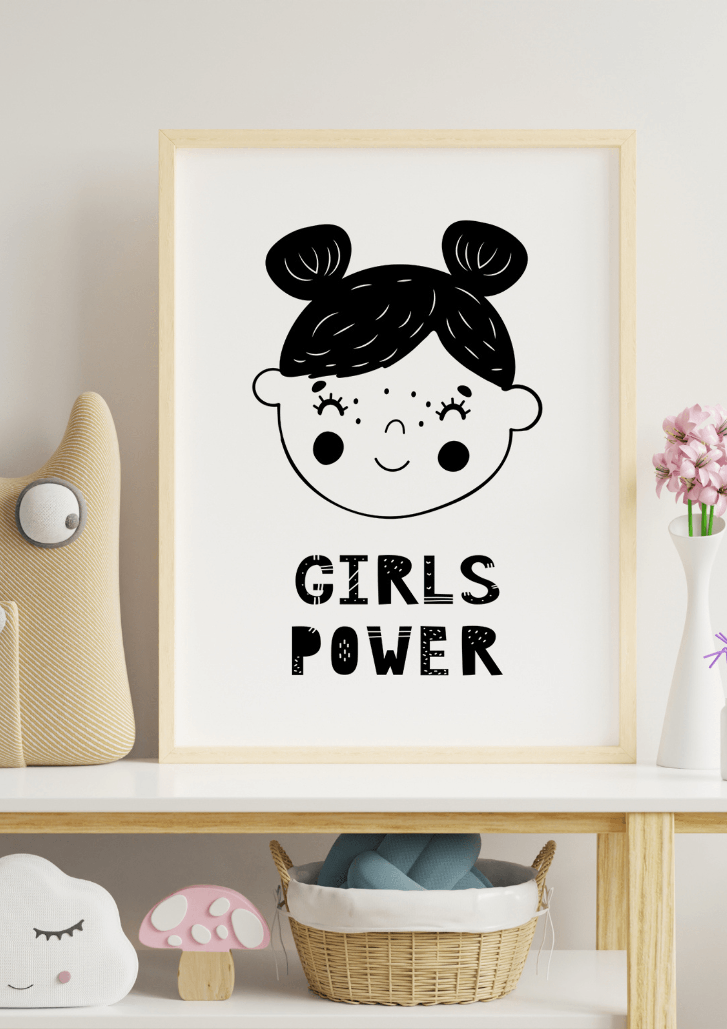 Girls Power B&W - The Ditzy Dodo