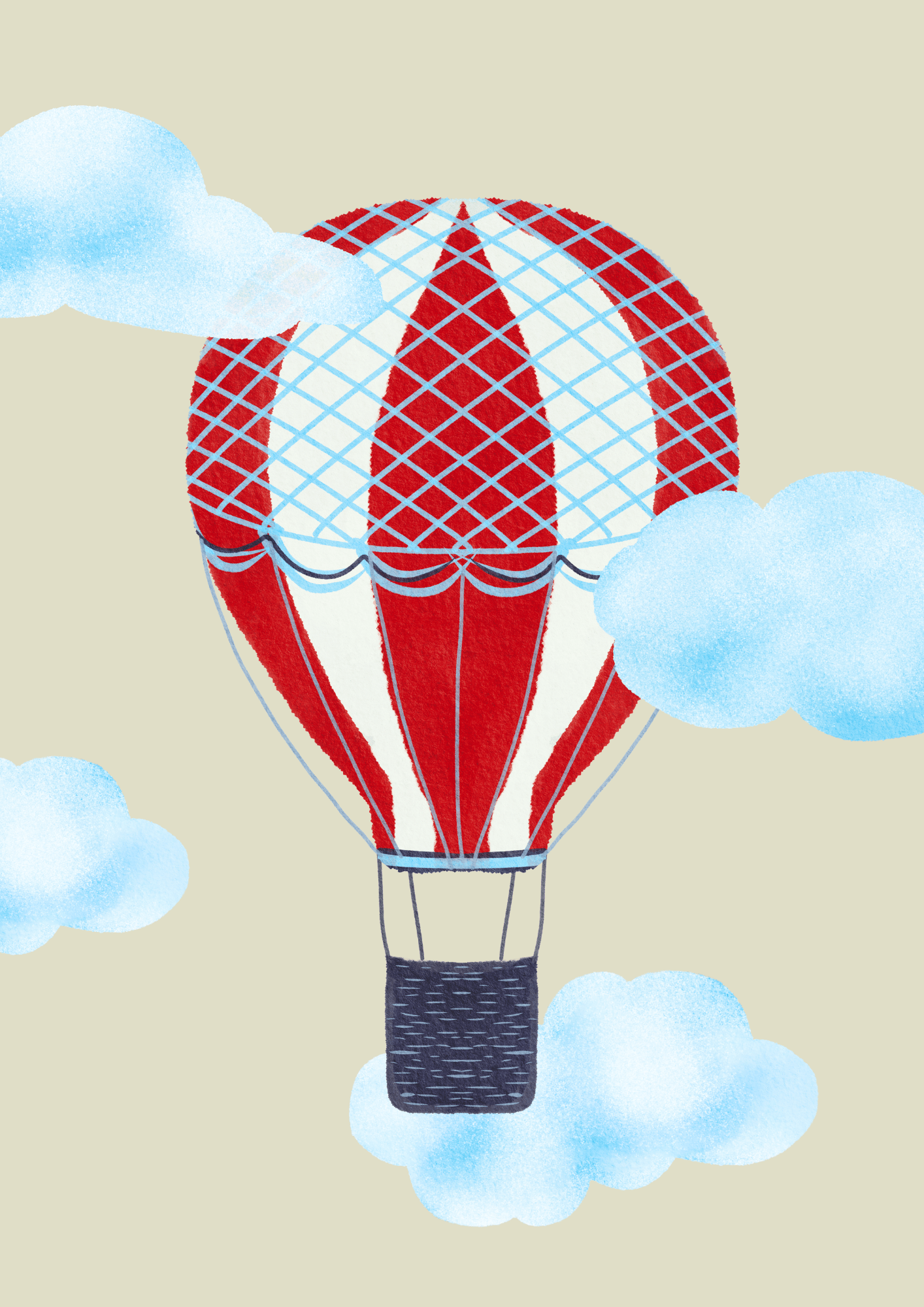 Air Balloon & Clouds - The Ditzy Dodo