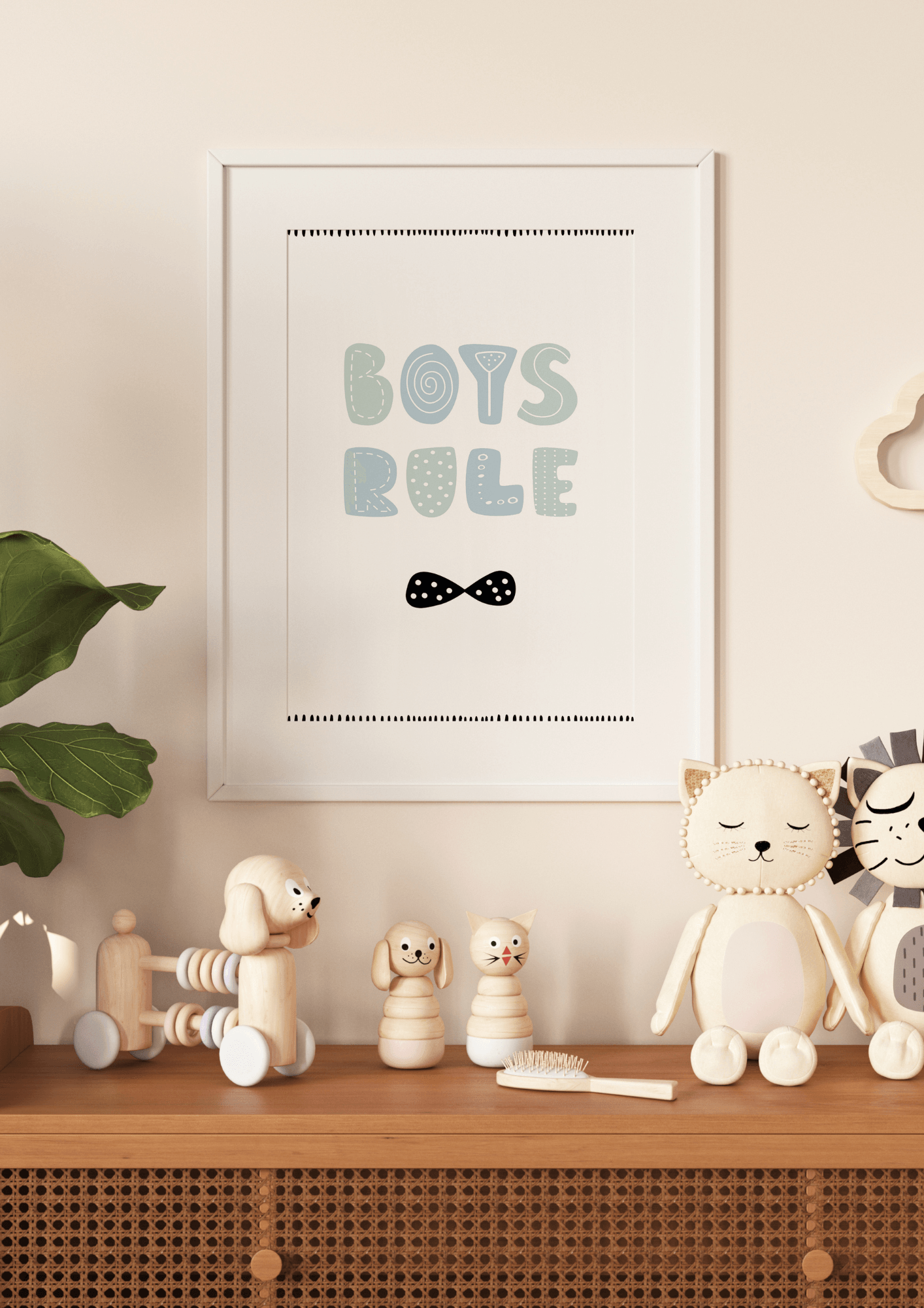 Boys Rule Blue - The Ditzy Dodo