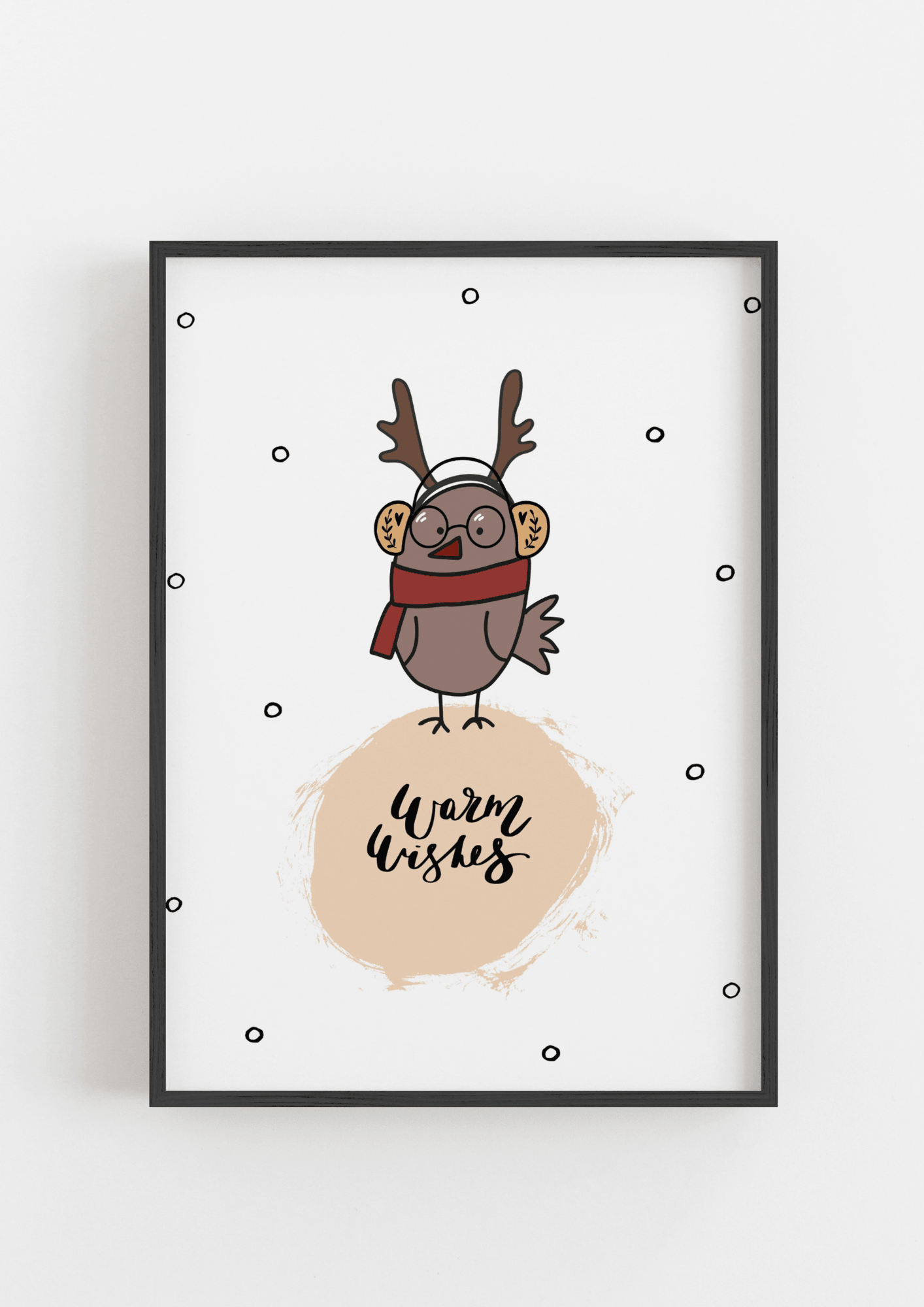 Warm Wishes Deer - The Ditzy Dodo