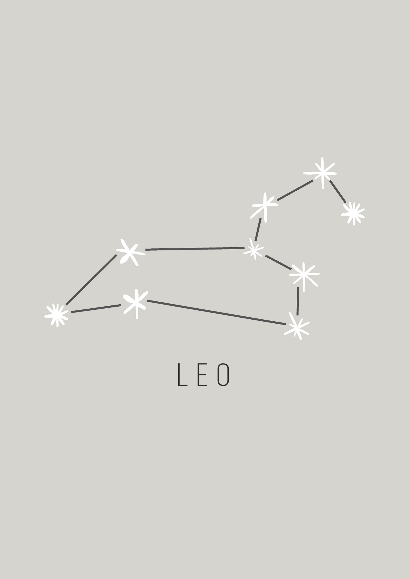 Leo Constellation - The Ditzy Dodo