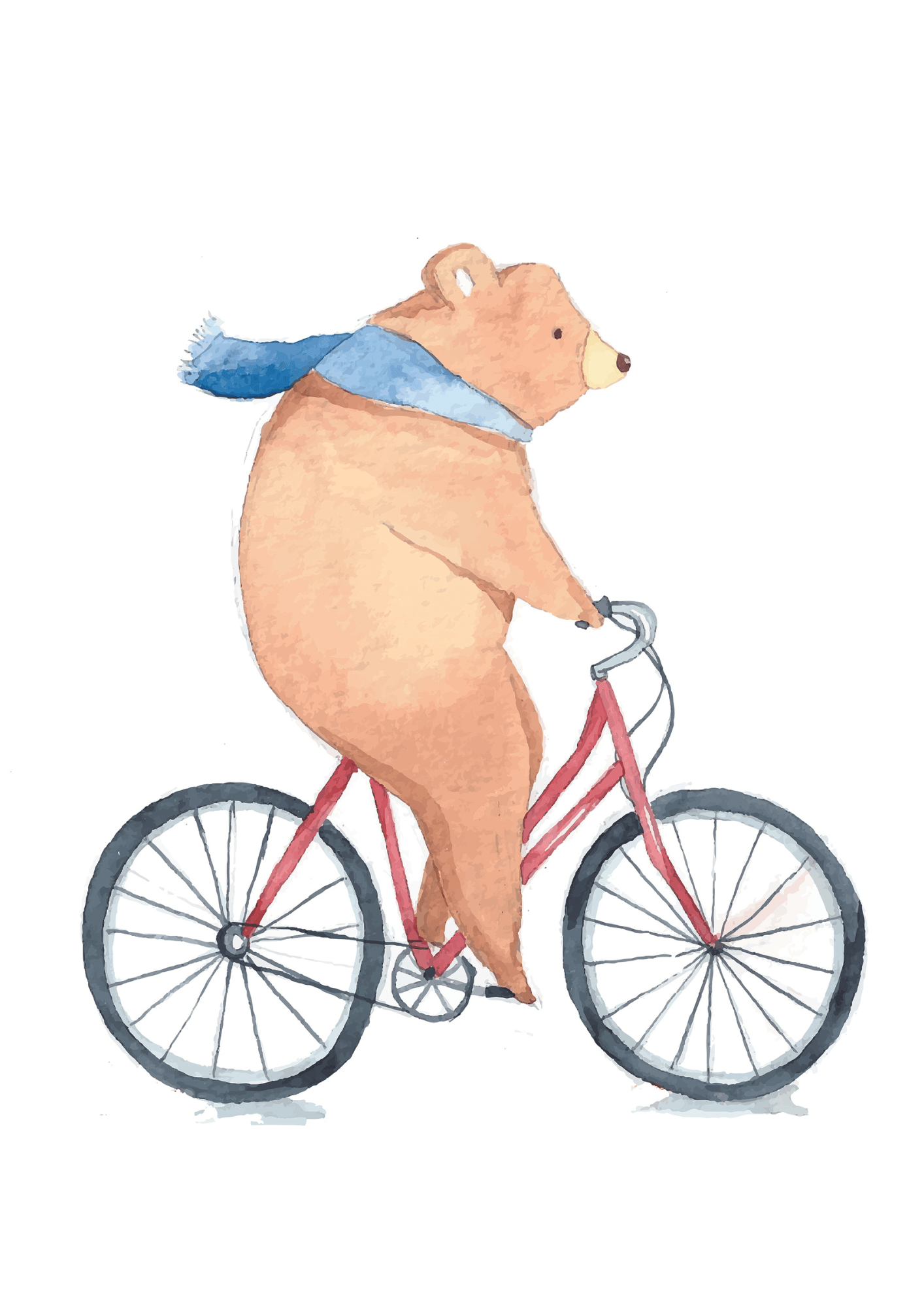 Bear On Bike - The Ditzy Dodo