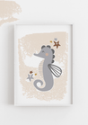 Grey Seahorse - The Ditzy Dodo