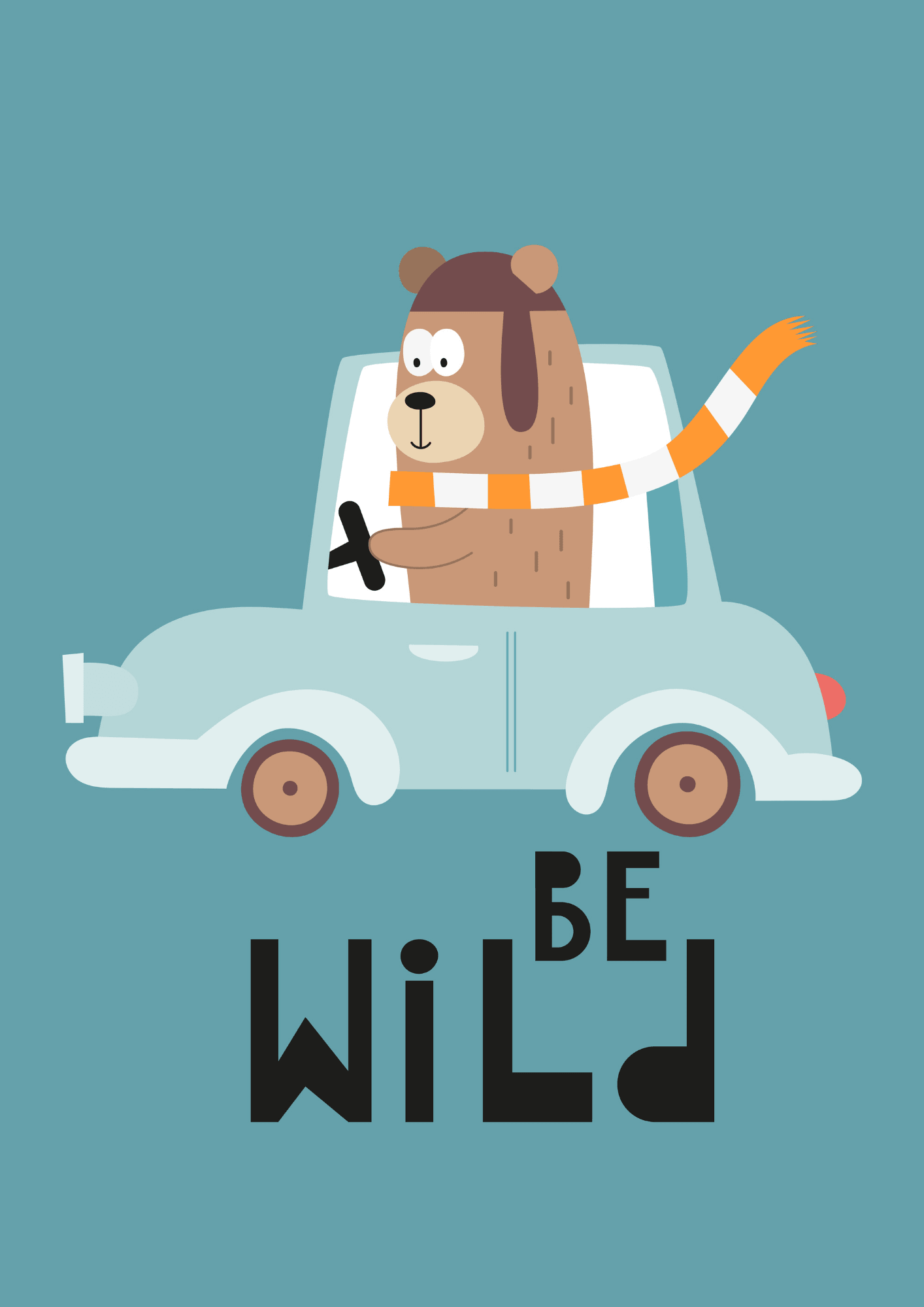 Be Wild Car - The Ditzy Dodo