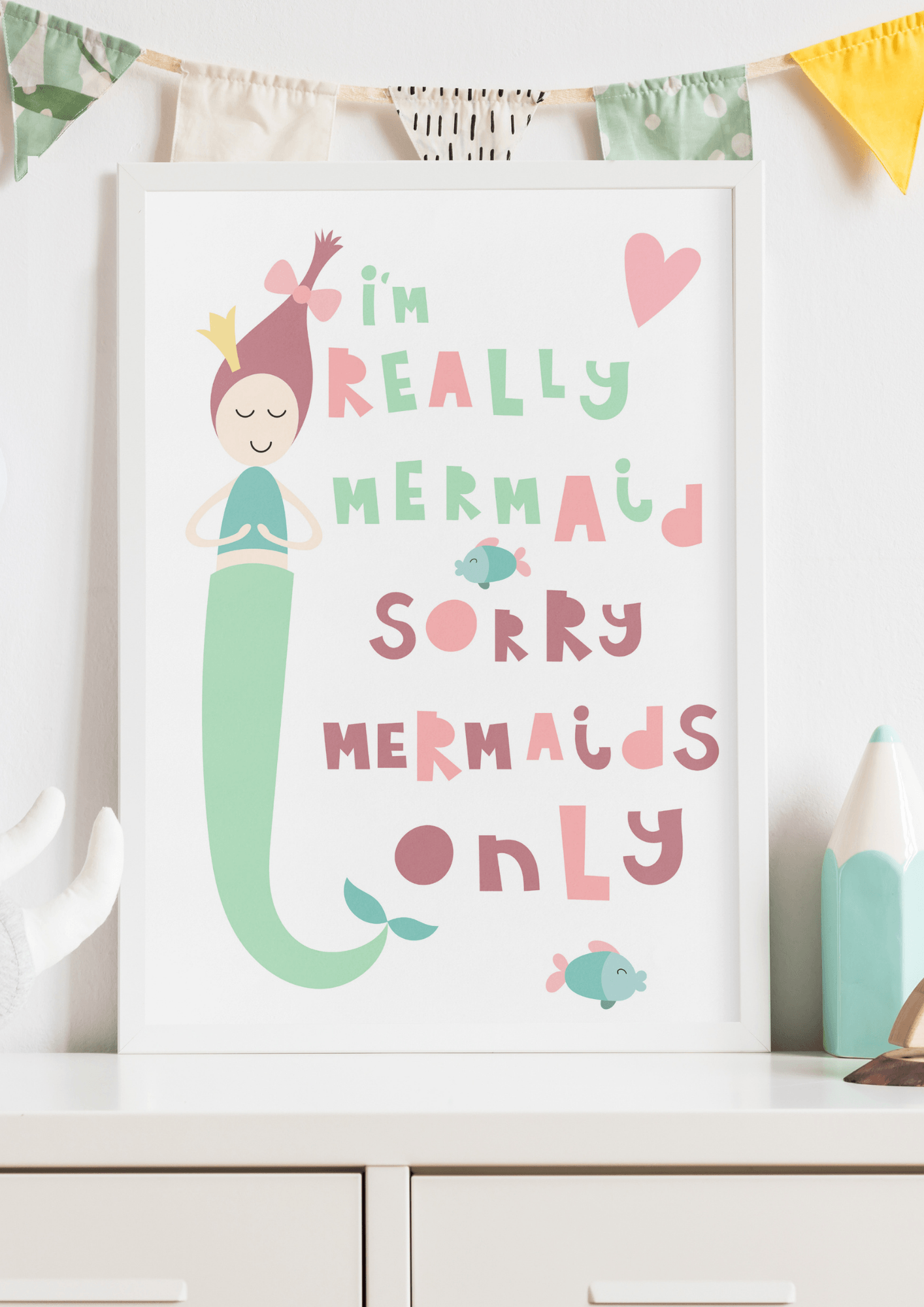 Sorry Mermaids Only - The Ditzy Dodo