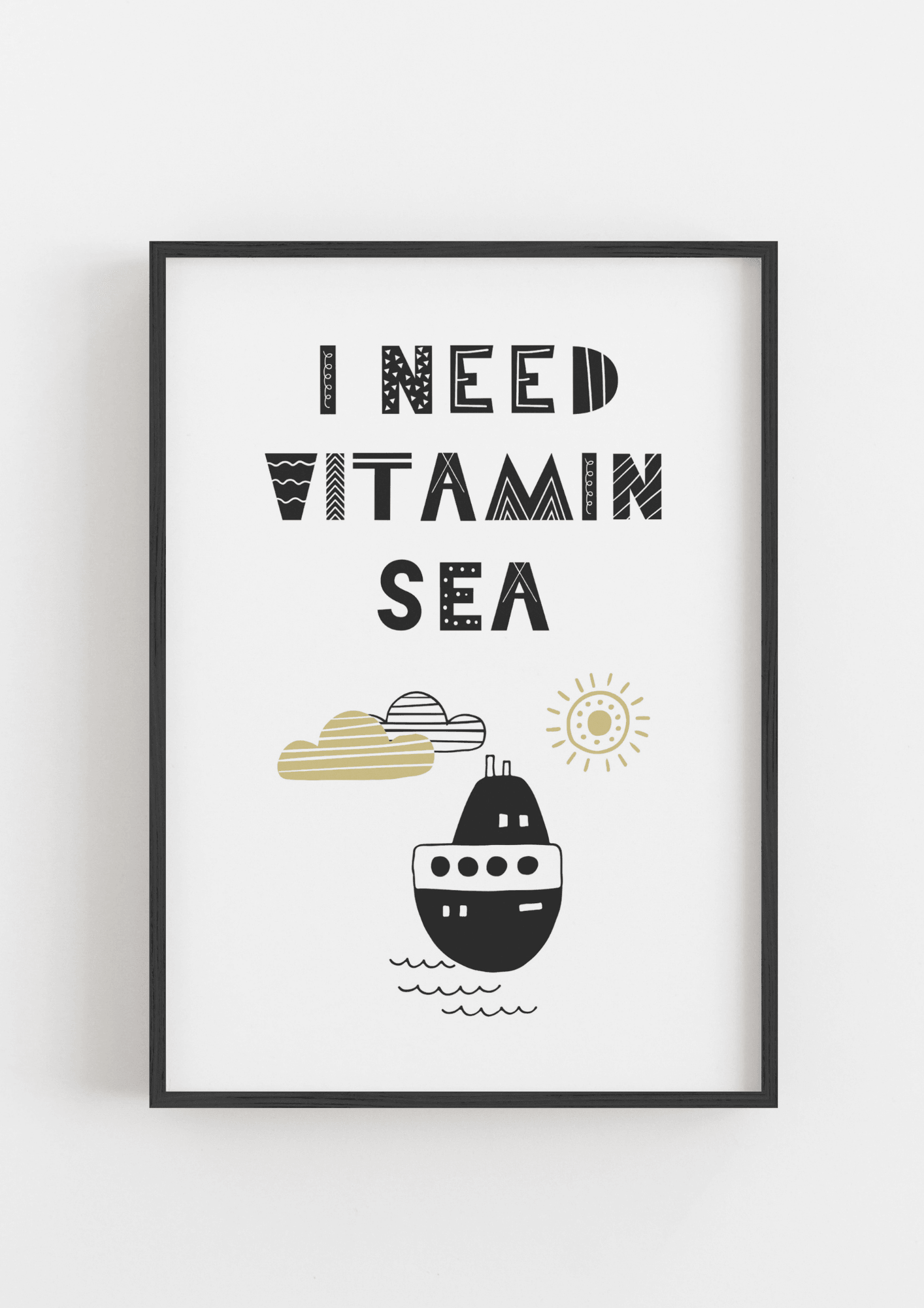 I Need Vitamin Sea - The Ditzy Dodo