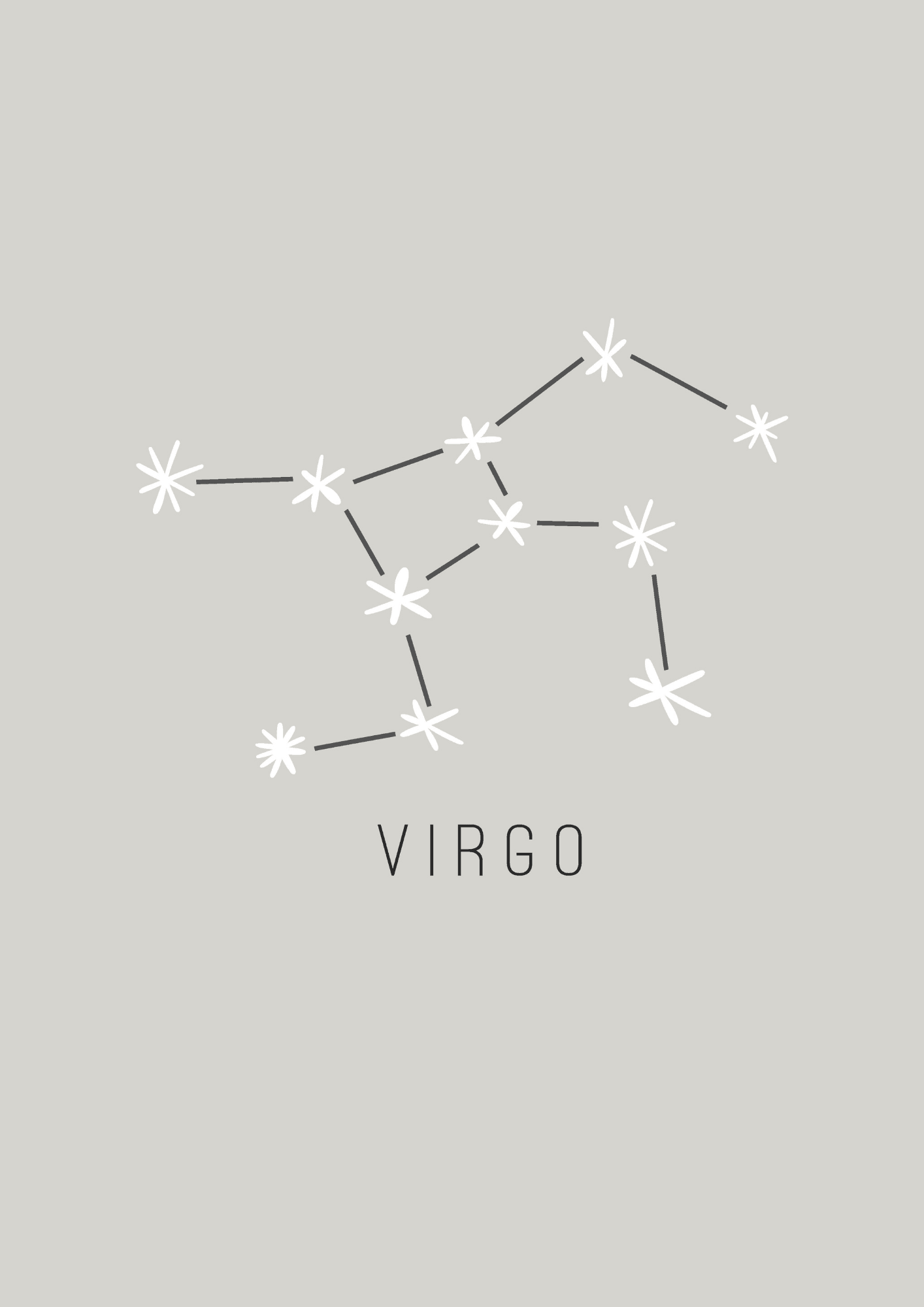 Virgo Constellation - The Ditzy Dodo